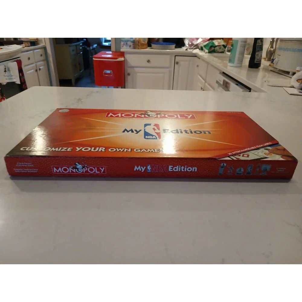 Monopoly My NBA Basketball Edition 2006 Used EUC All Pieces Present